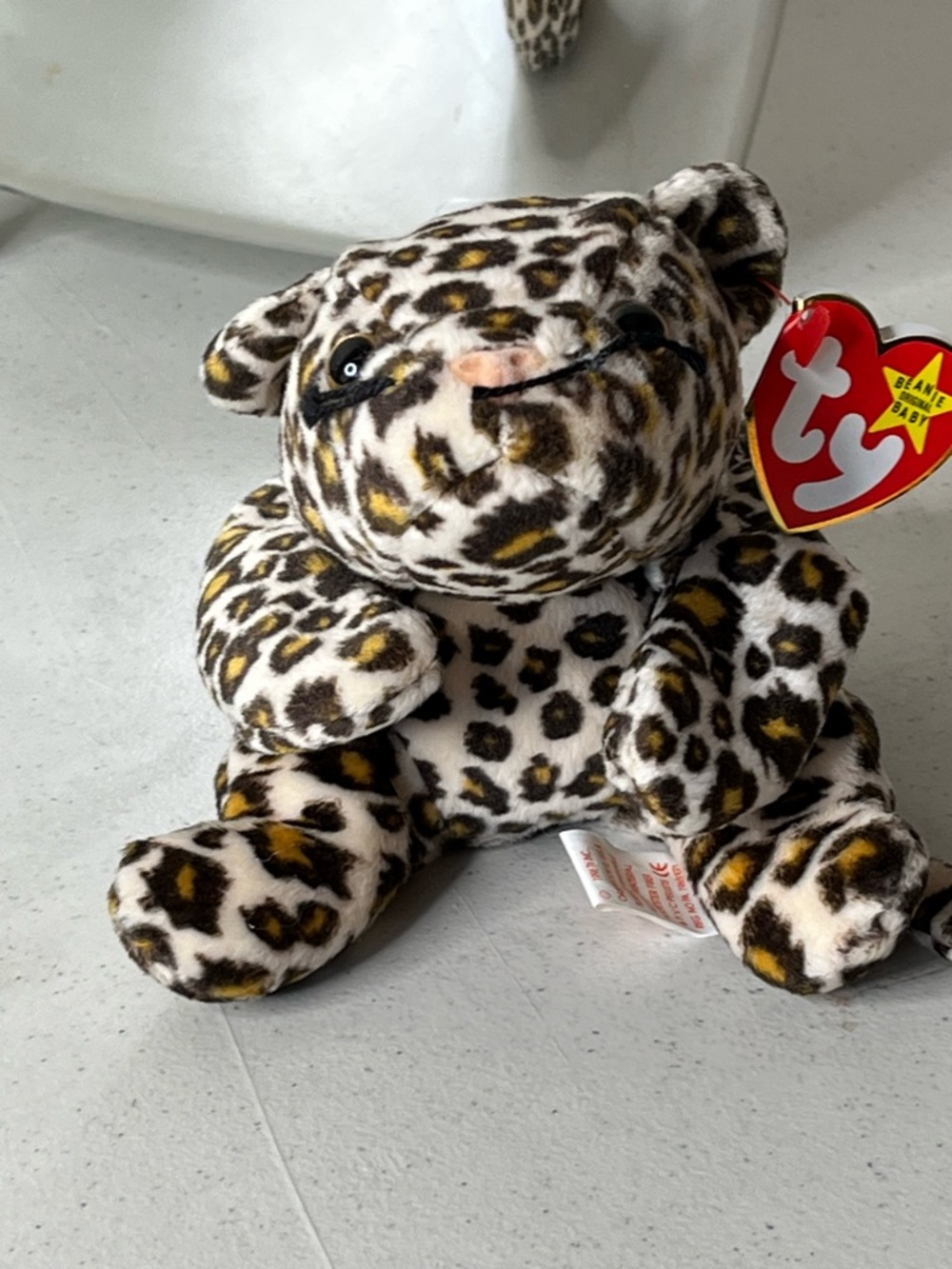 Ty “FRECKLES”Leopard Beanie Baby 1996